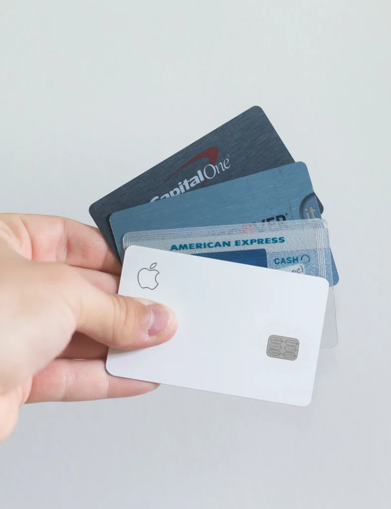 Different credit cards